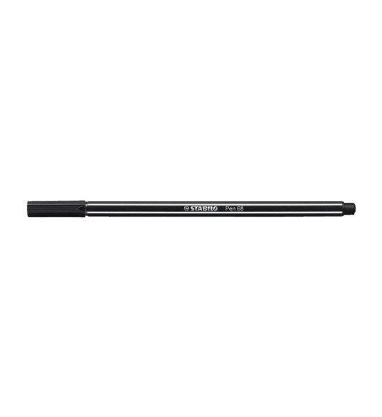 Marcador, Pen 68, Punta 1.0 mm, Negro, Unidad